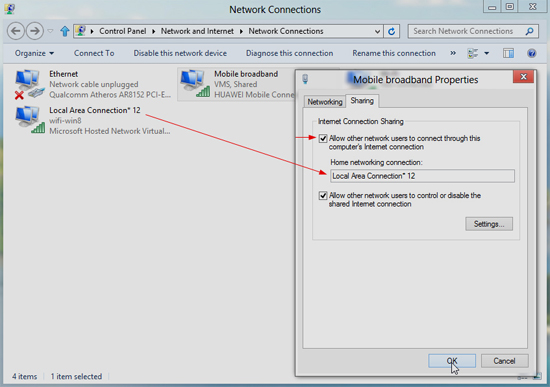 Hướng dẫn ph&aacute;t WiFi từ Windows 7/8/8.1/10 kh&ocirc;ng cần d&ugrave;ng phần mềm